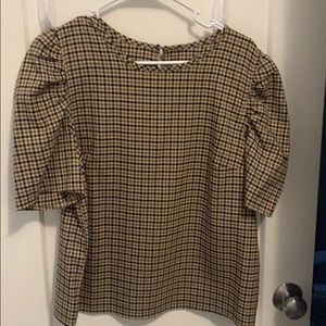 Plaid shirt worn once